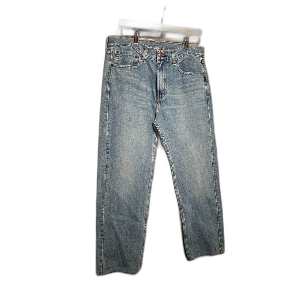 Levi’s 505 Men’s Jeans W34 L32 Straight Leg Classic Fit Denim Western